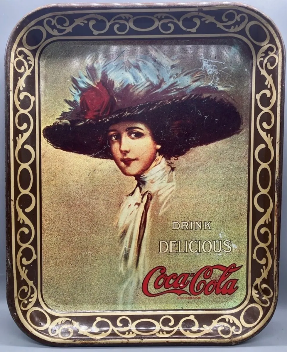 1971 Coca Cola serving tray year 1971
