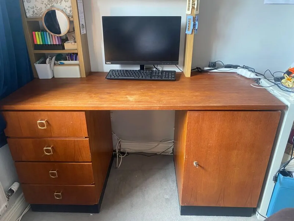 1960s vintage desk - Image 1