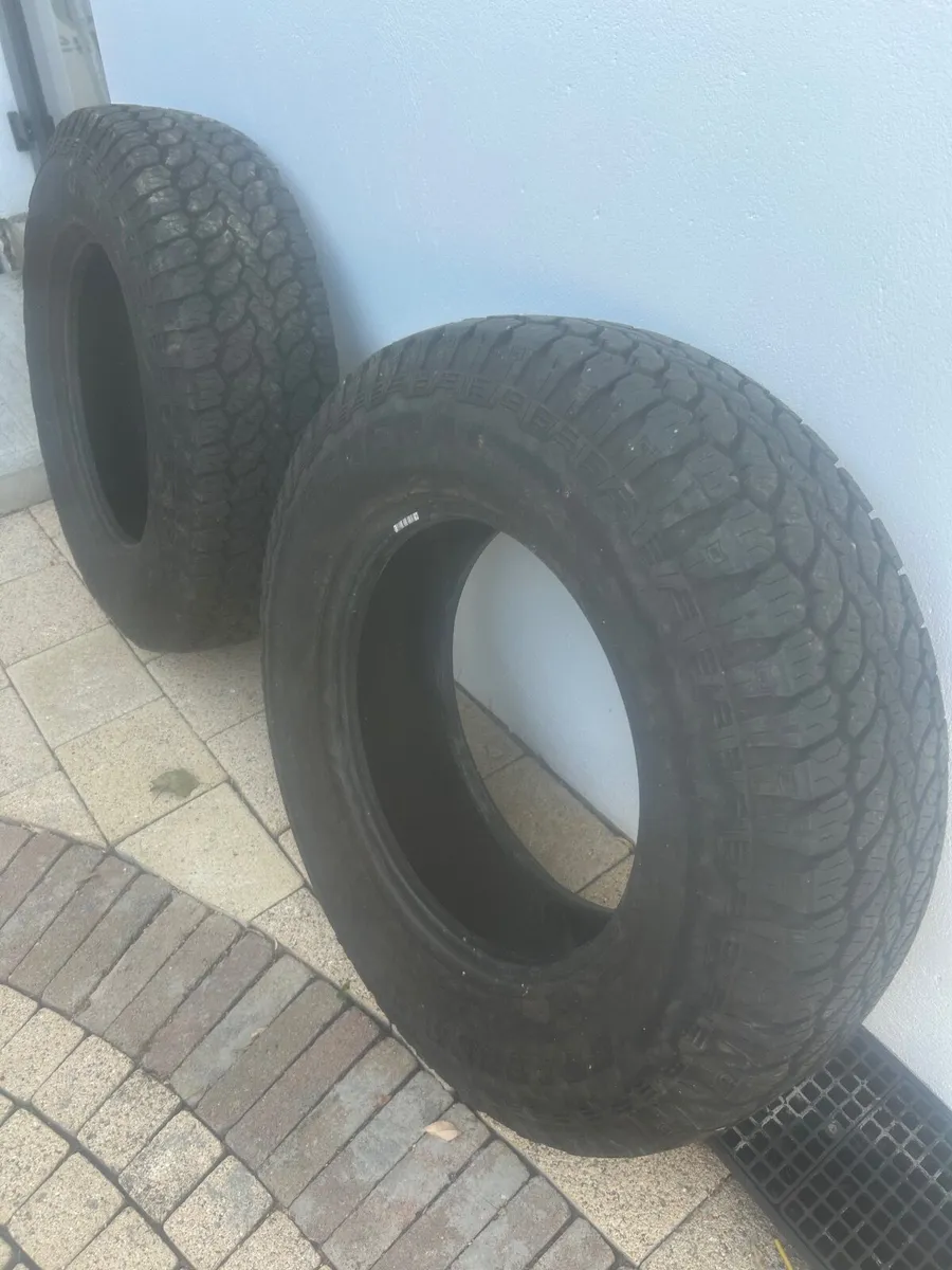 Two 225 / 75 R 16 108 Tyres - Image 1