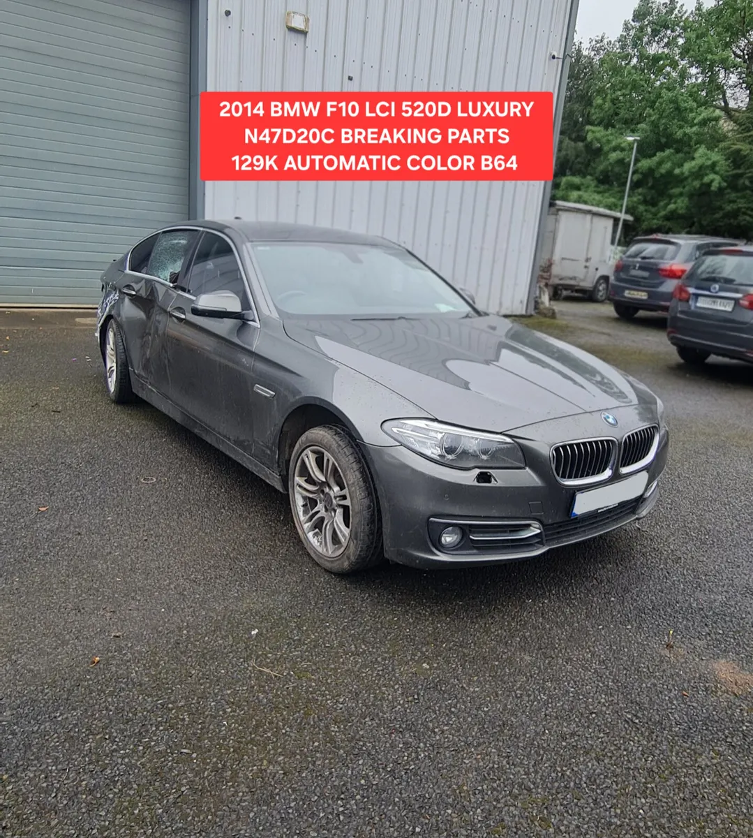 2014 BMW 520D F10 LUXURY N47D20C PARTS B64 - Image 3
