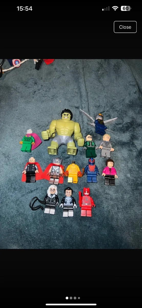 Lego marvel minifigure lot (rare minifigs) - Image 1