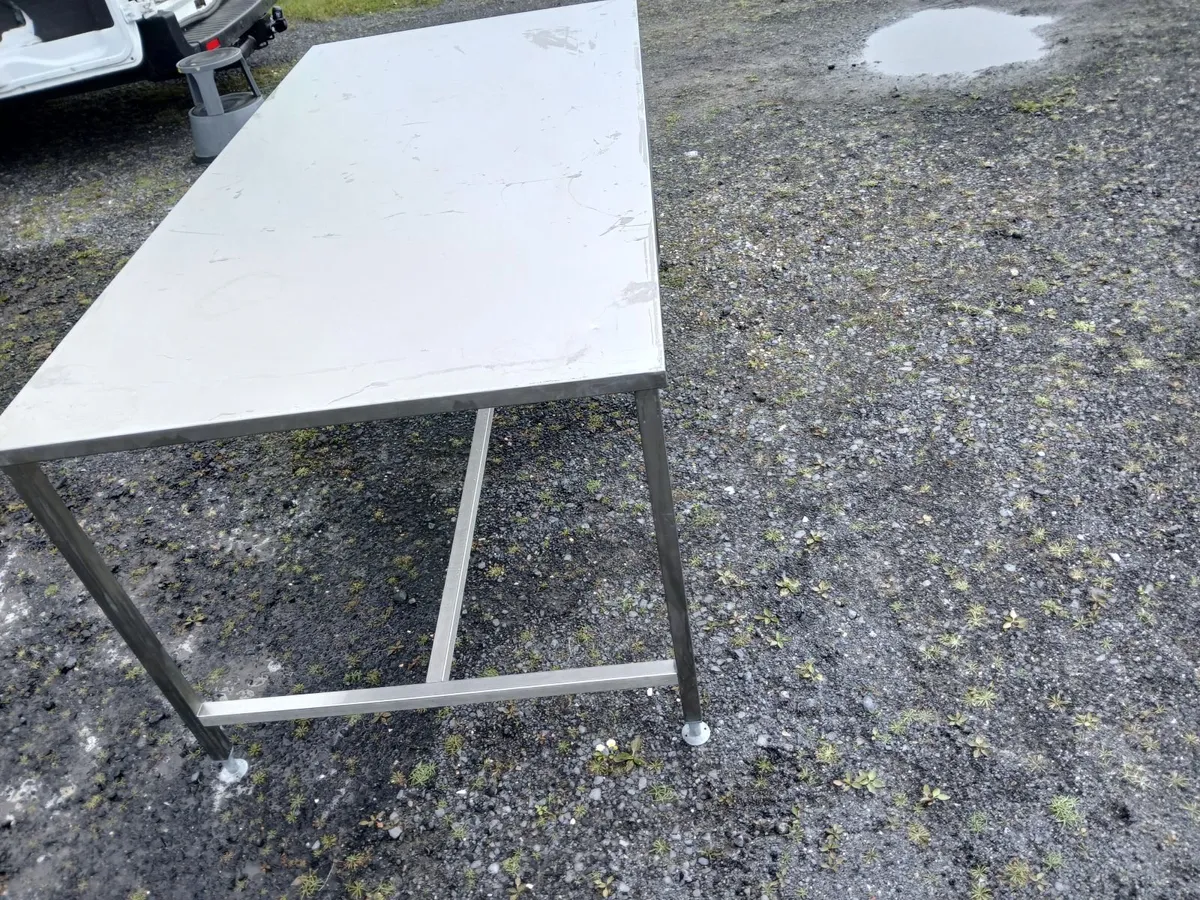 Staneless steel cabbinet  work bench table - Image 1