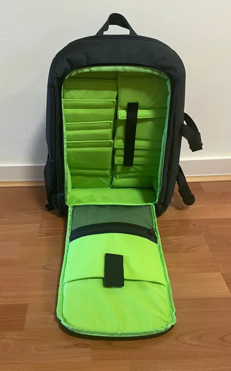 Black heavy duty rucksack - Image 1