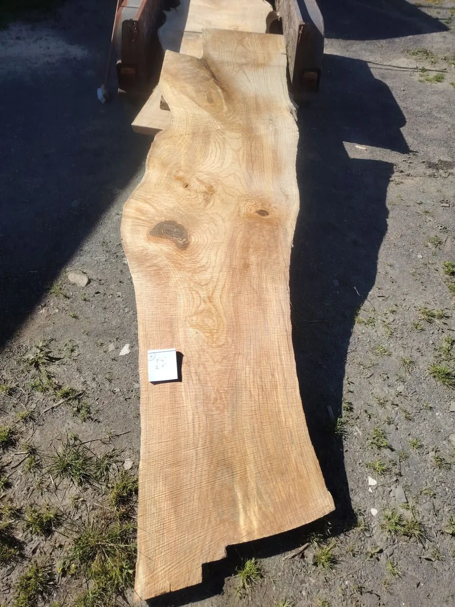 Live edge ash planked slabs - Image 3