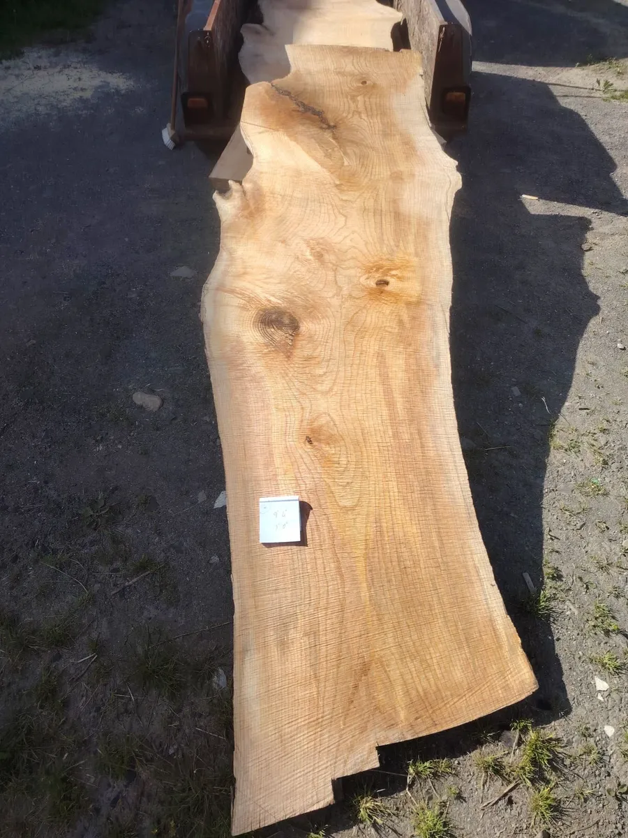 Live edge ash planked slabs - Image 2