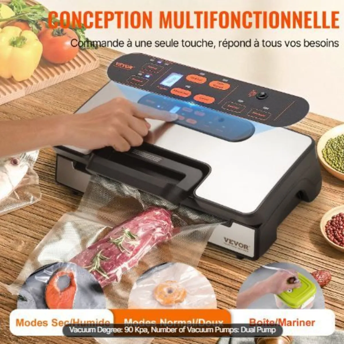 Vacuum Sealer Machine Food Preservation - Image 4