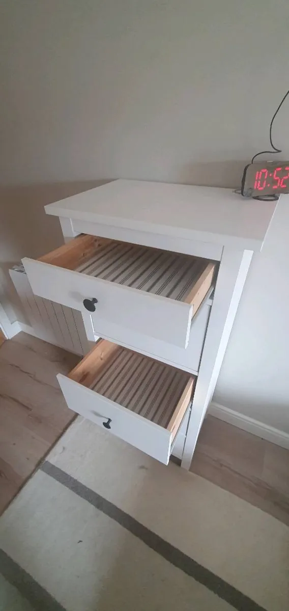 Ikea Hemnes 5 drawer white dresser - Image 2