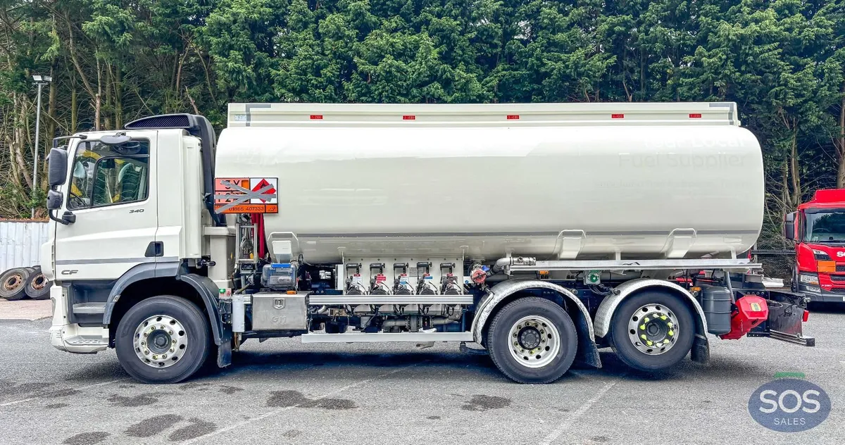 2021 DAF CF 340 FAN Rigid Tanker - Image 3