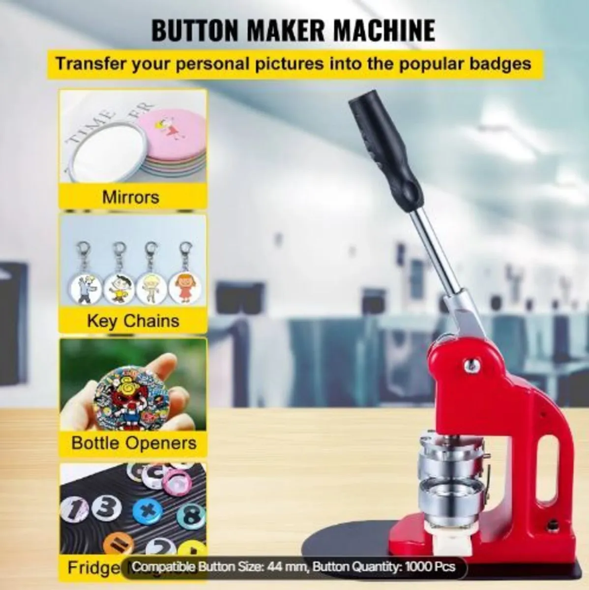 44mm Button Maker 1.73 Button and Badge Maker Mac - Image 2
