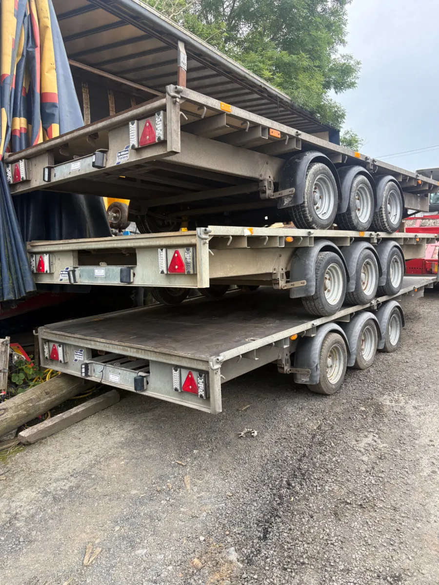 Ifor Williams 16ft dropside trailers - Image 2