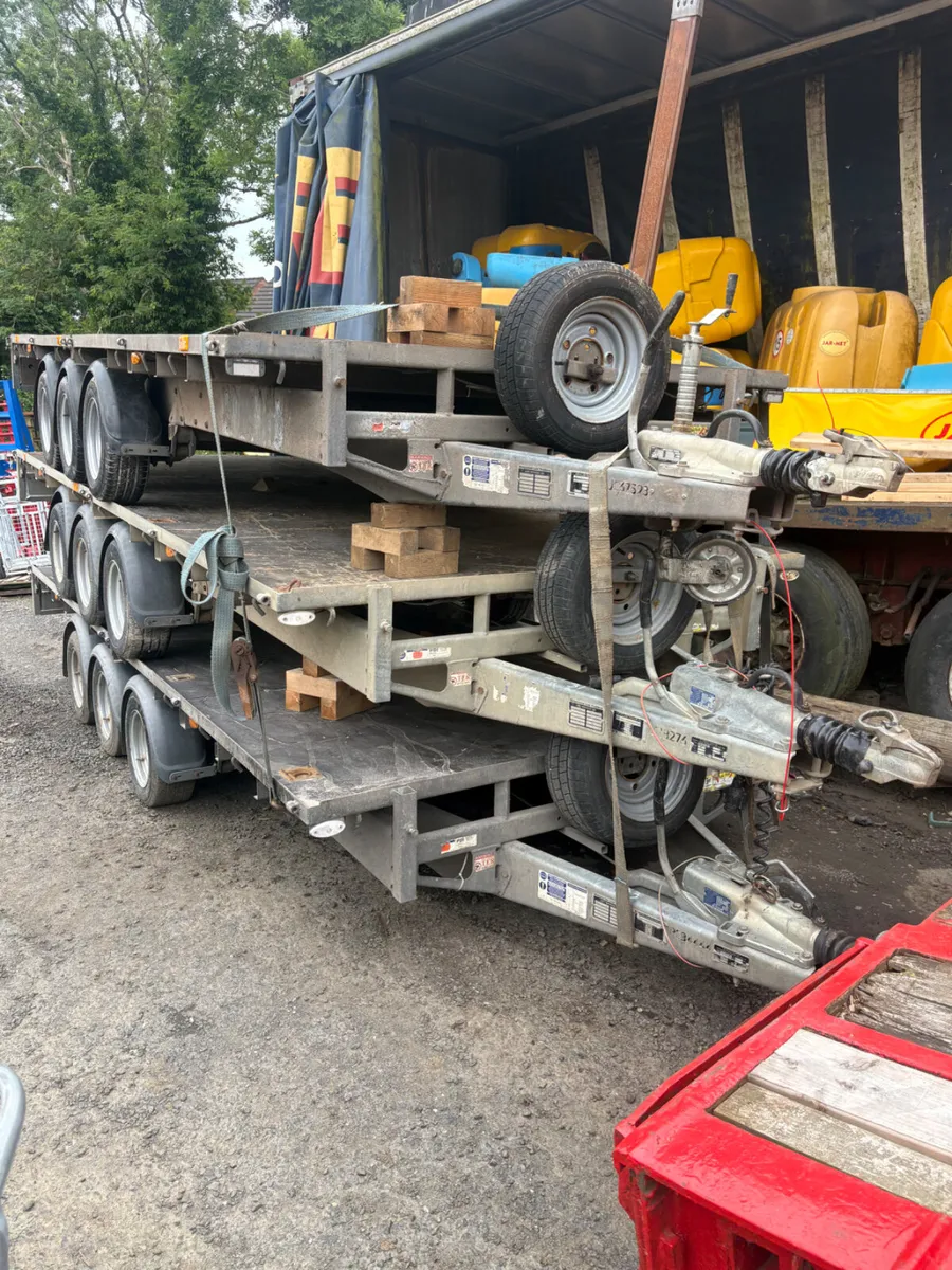 Ifor Williams 16ft dropside trailers - Image 1