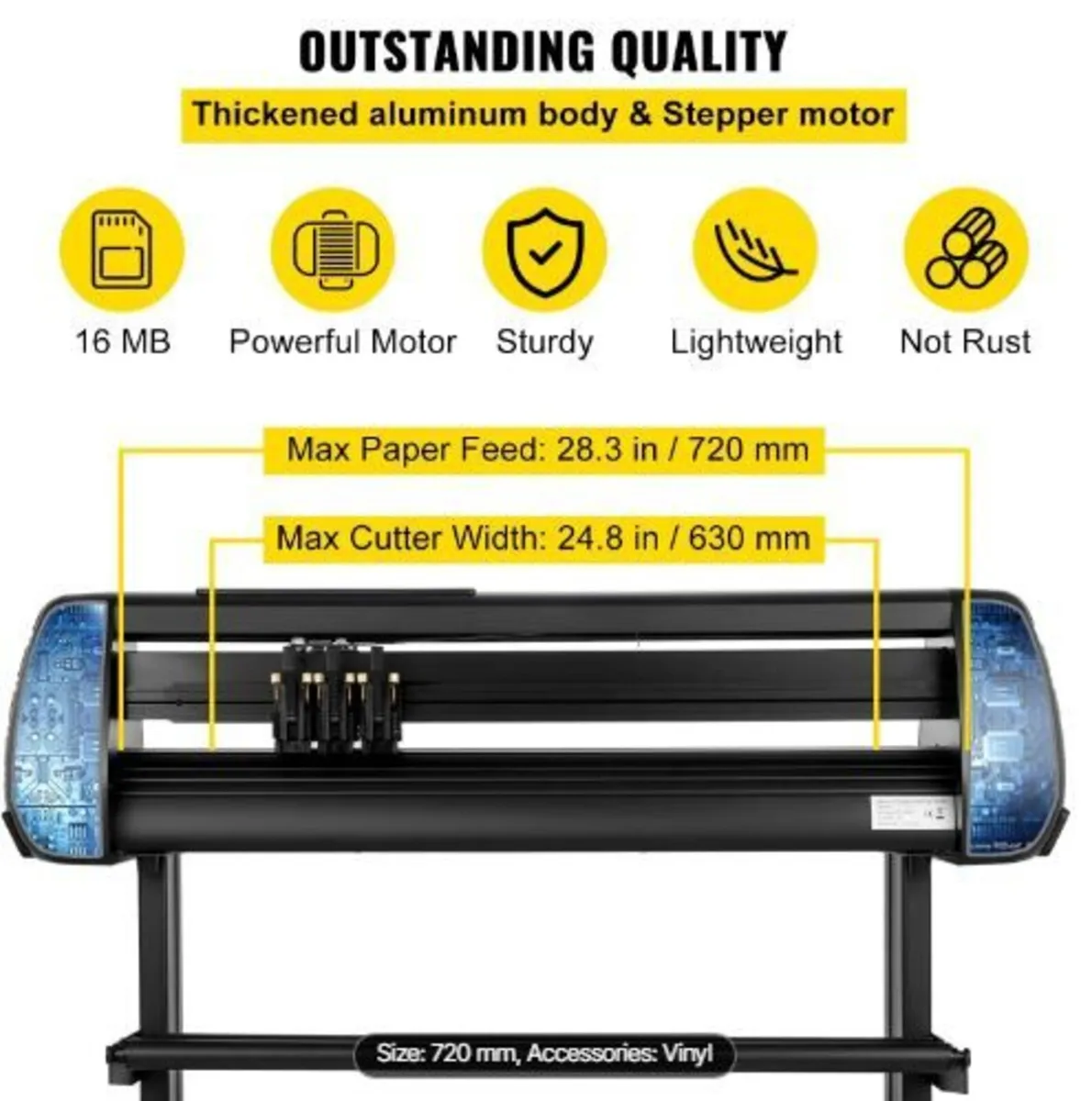 Vinyl Cutter Machine, 28-inch Cutting - Image 4