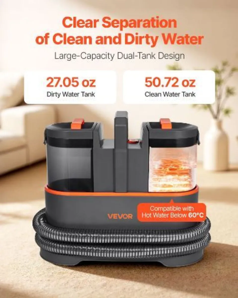 Carpet Cleaner Machine, 1.5 L Clean - Image 3
