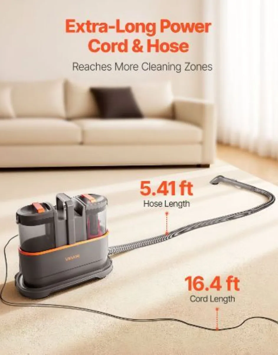 Carpet Cleaner Machine, 1.5 L Clean - Image 2