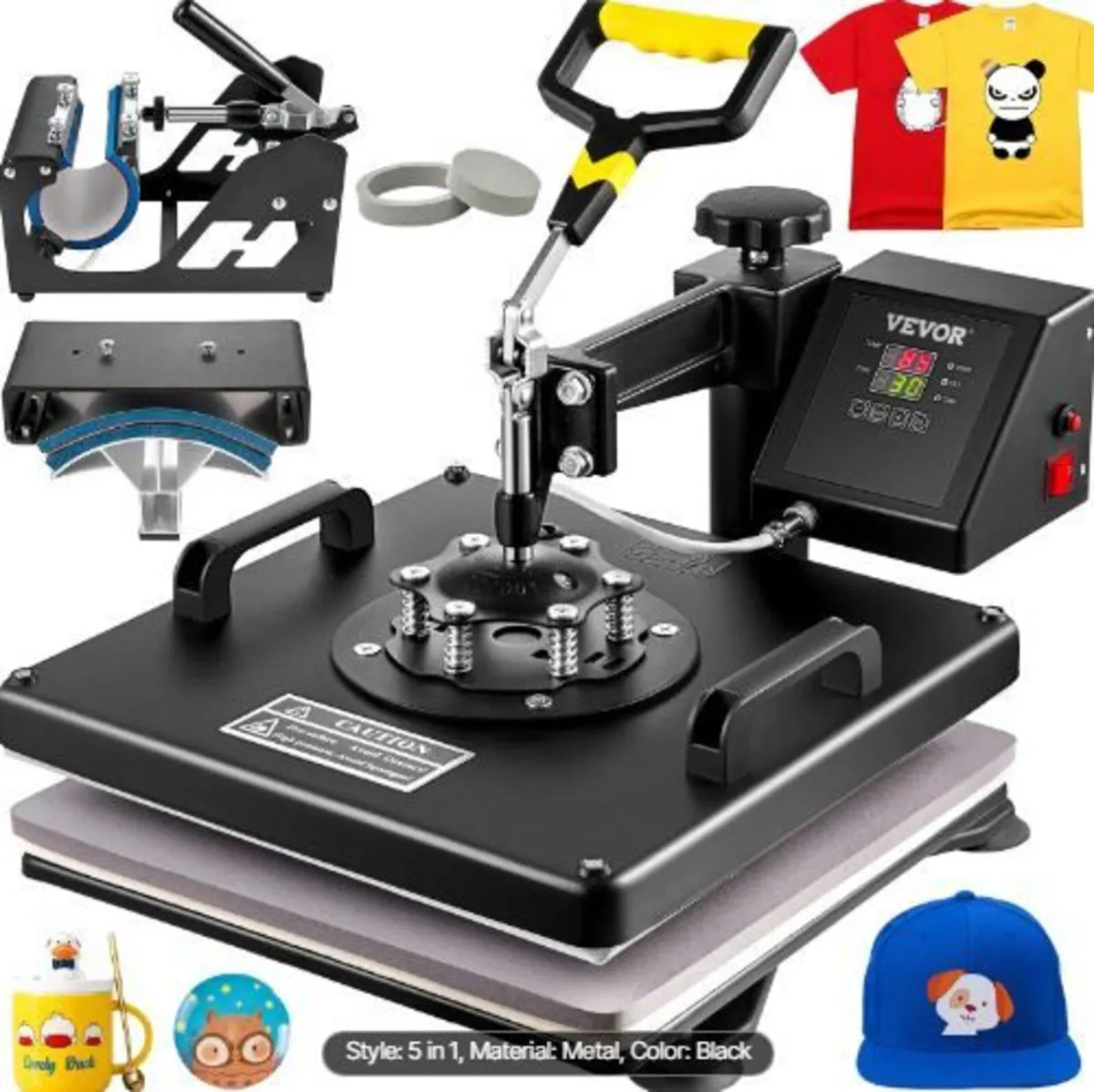 Heat Press Machine, 15 x 15 Inch - Image 4