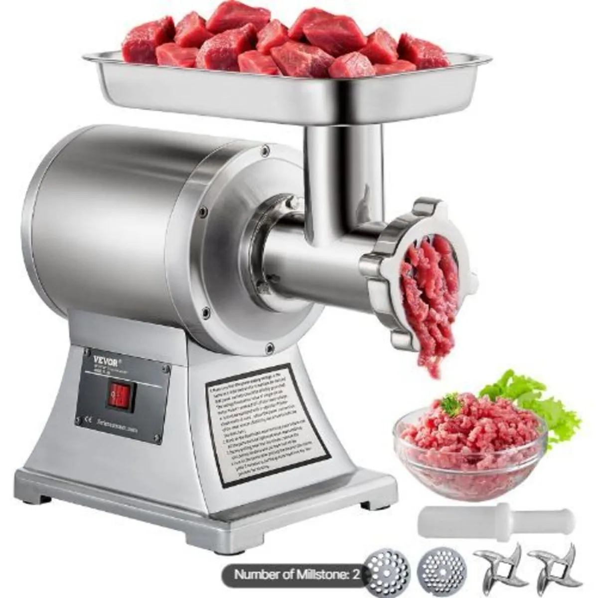 Electric Meat Mincer, 1100W - Image 1