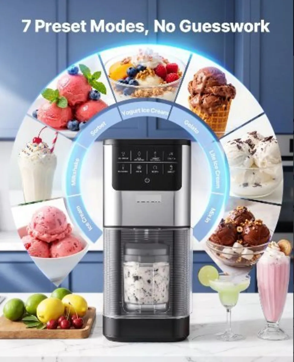 Ice Cream Maker, 7-in-1 Frozen - Image 2