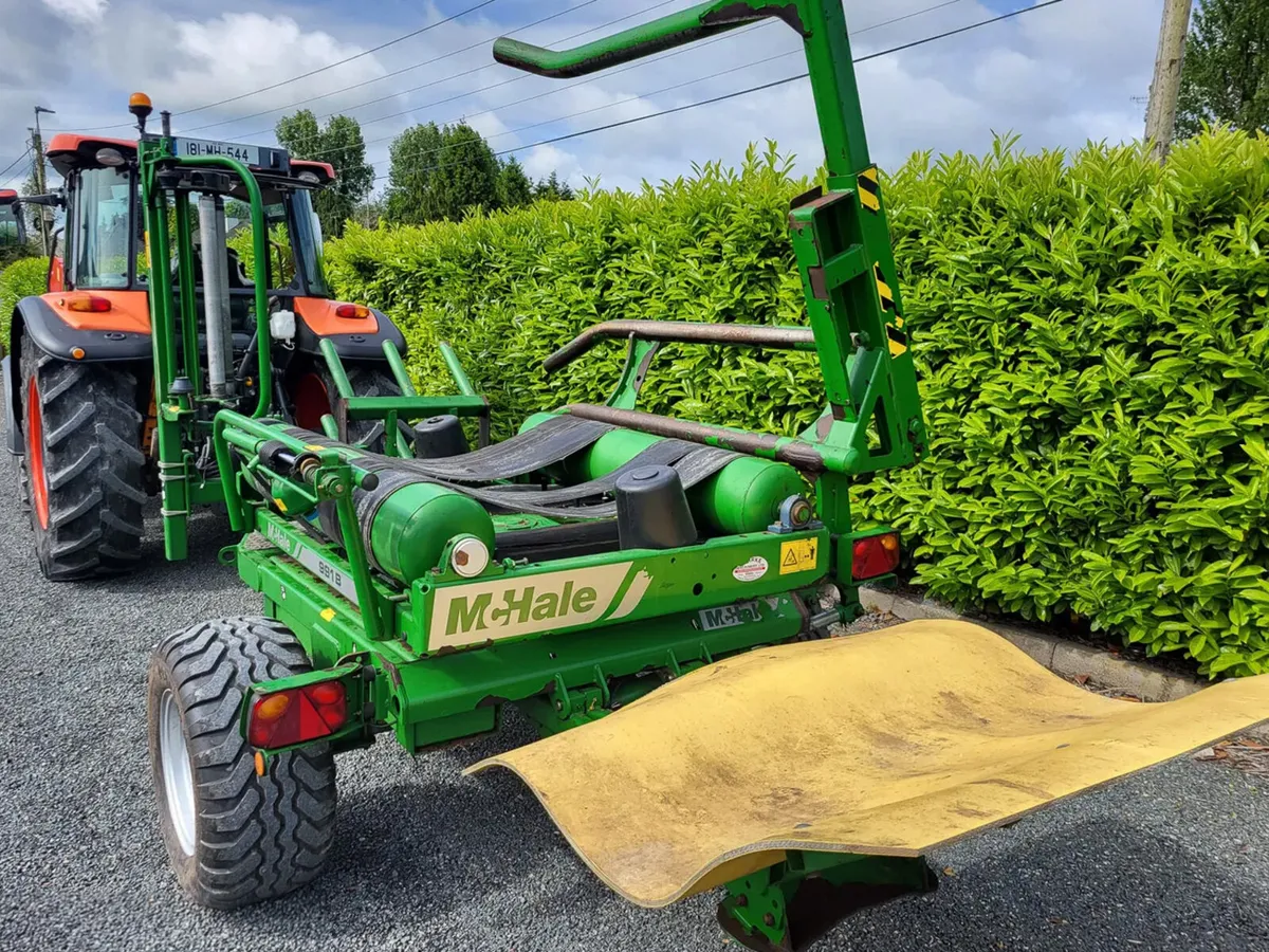 2018 McHale 991B Wrapper used 21054871 Year: 2018 - Image 2