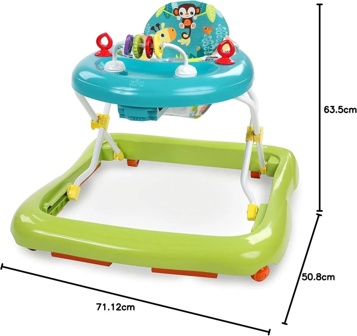 Bright Starts Giggling Safari Walker - Image 1