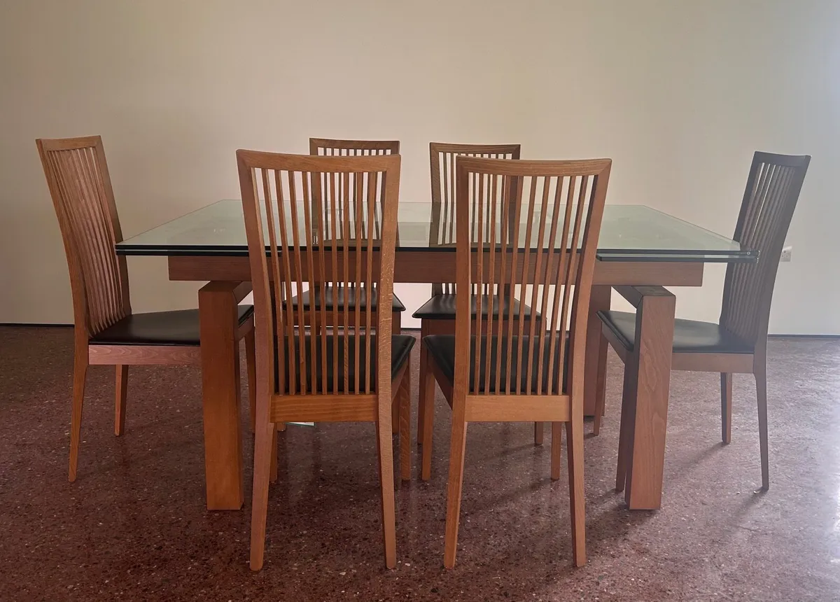 Dinning Table and Chairs - Image 2