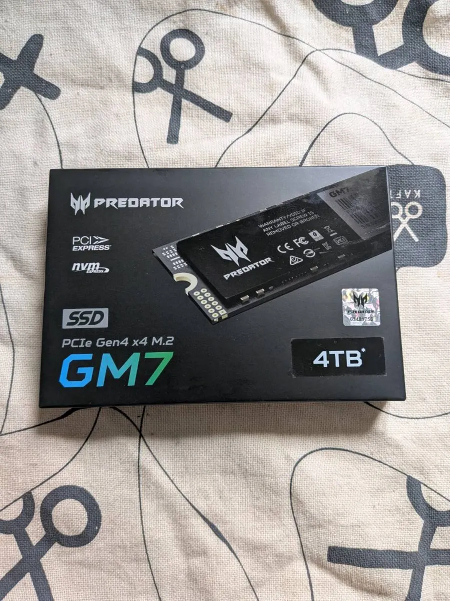 Acer Predator GM7 4TB SSD - price firm - brand new