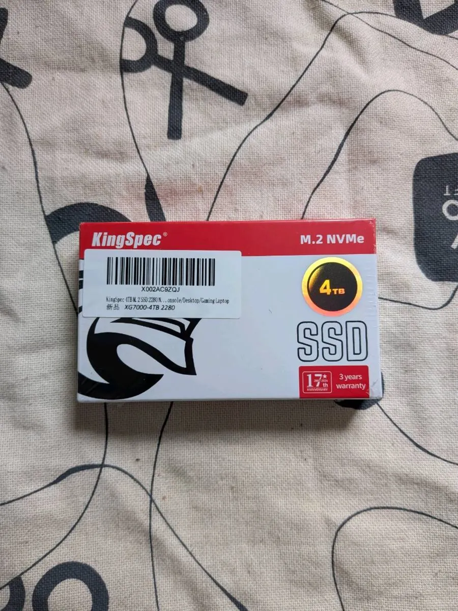 Kingspec XG7000 4TB Gen 4 SSD - brand new - price