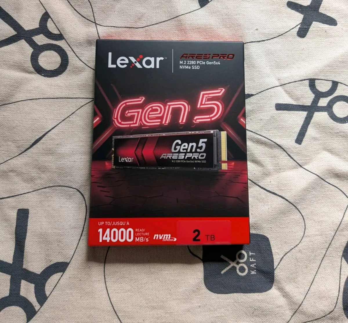 Lexar Ares Pro Gen5 2TB SSD - Brand new - price fi