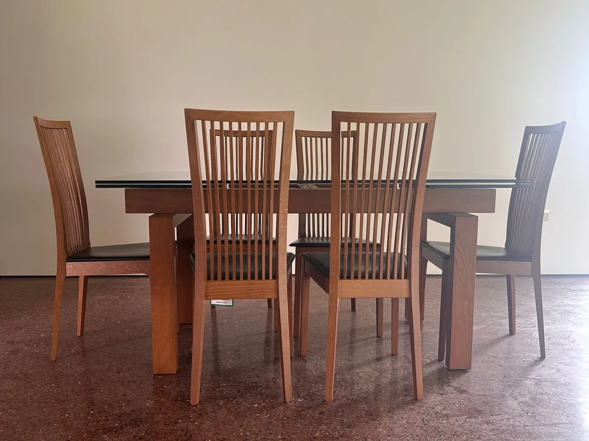 Dinning Table and Chairs - Image 1