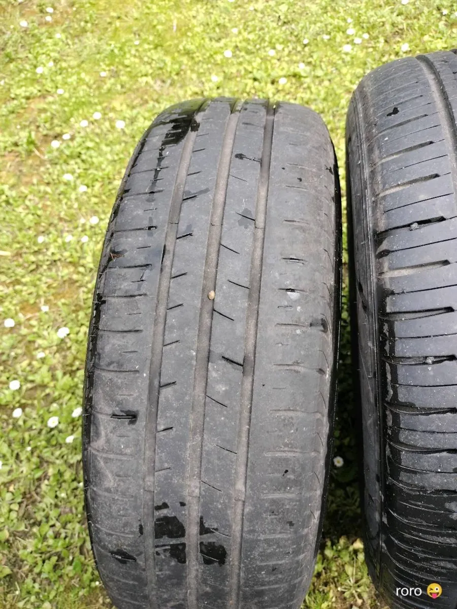 VW caddy(2012) steel rims and tyres - Image 4