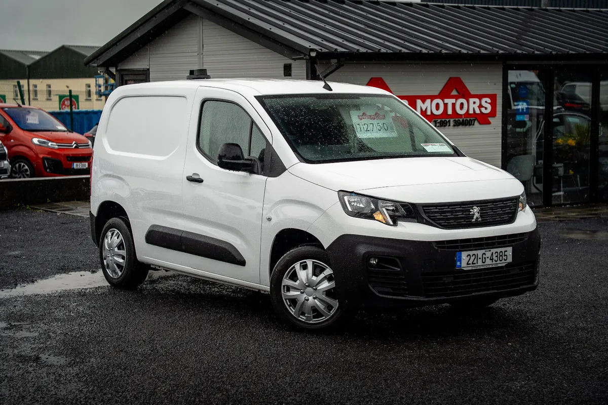 2022 PEUGEOT PARTNER 3 SEATER TURBO DIESEL - Image 1