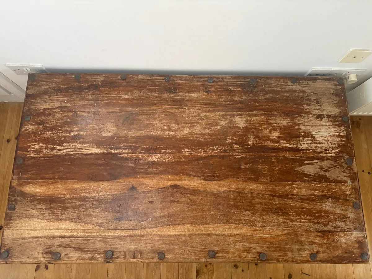 Solid Oak table - Image 4