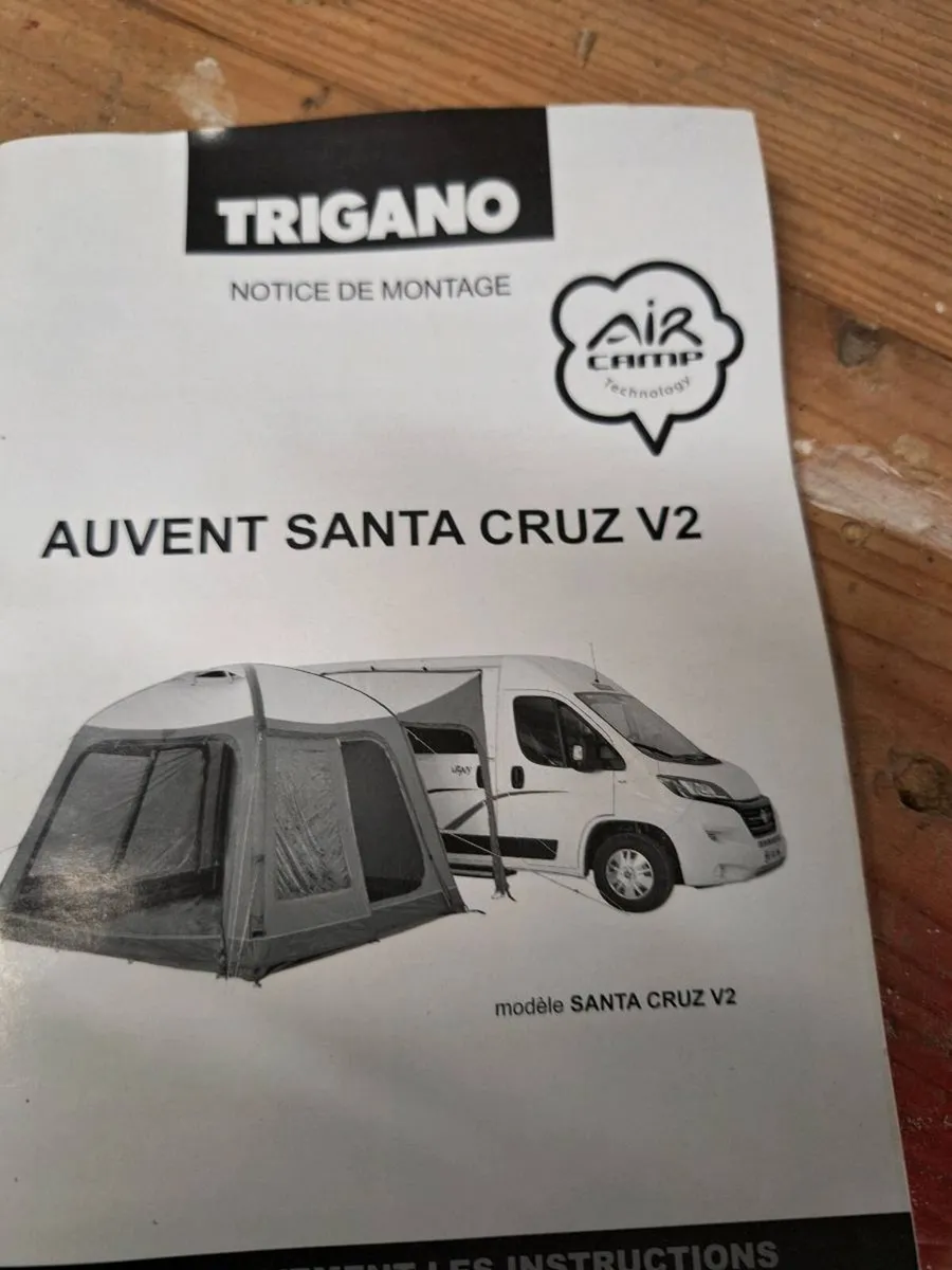 Drive away inflatable awning