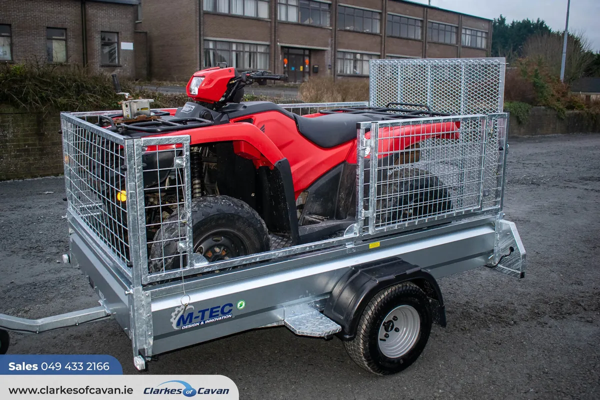 Mtec 8x4.4ft Quad Trailer - Image 1
