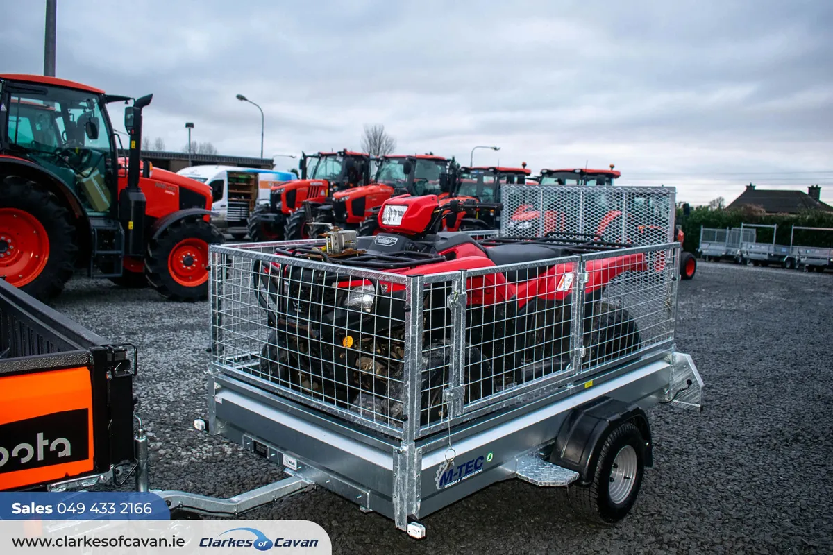 Mtec 8x4.4ft Quad Trailer - Image 2