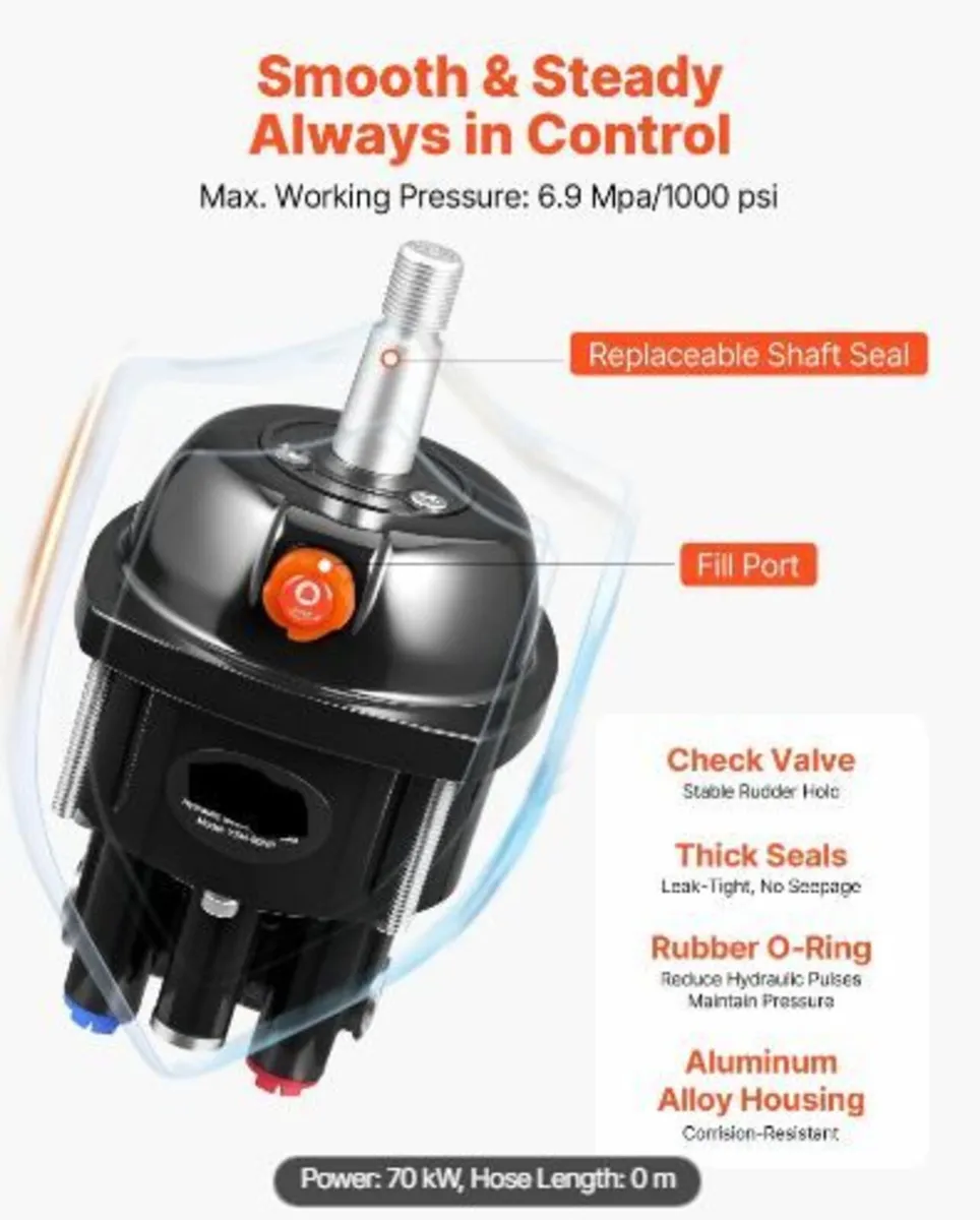 Hydraulic Steering Kit, 70kW - Image 2