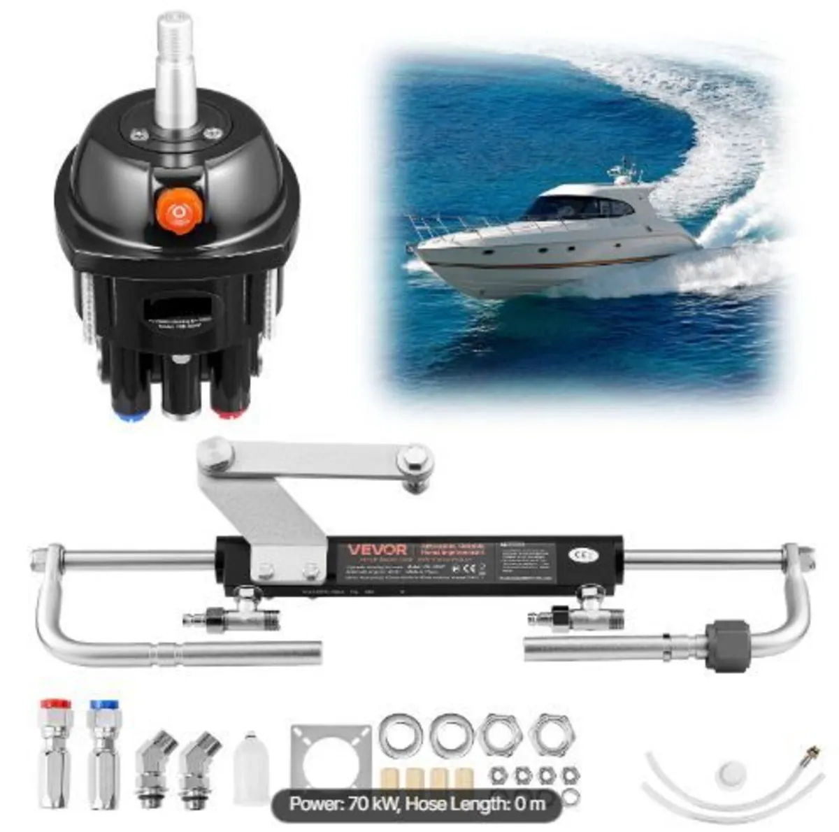 Hydraulic Steering Kit, 70kW - Image 4