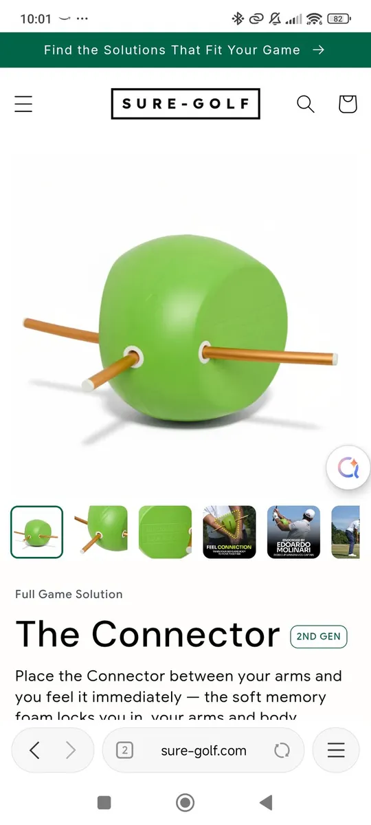Sure Golf The Connector training aid