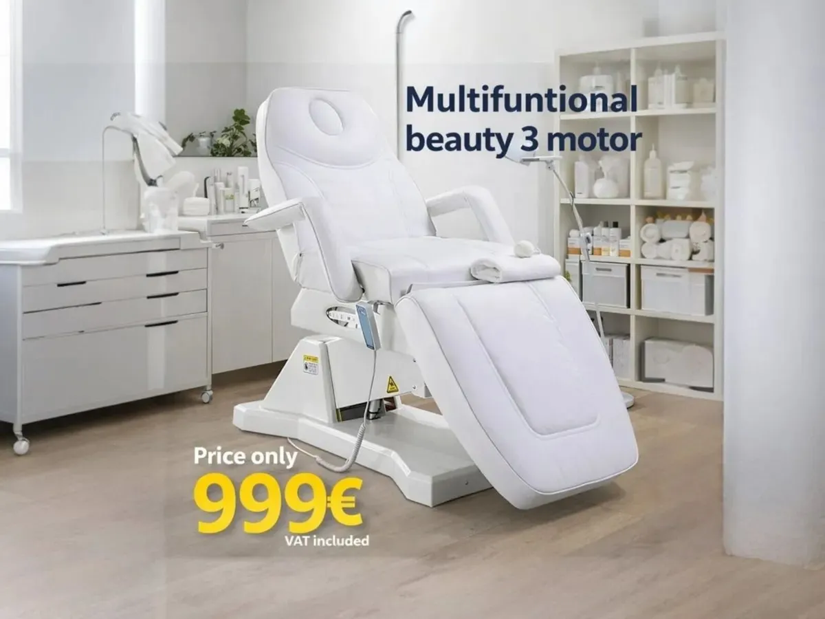 Beauty bed therapy bed 3 motor brand new - Image 1