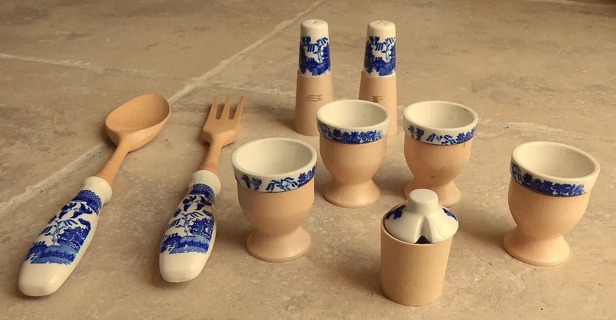 Materia Hakusan Salad/Breakfast Serving Set - Image 4