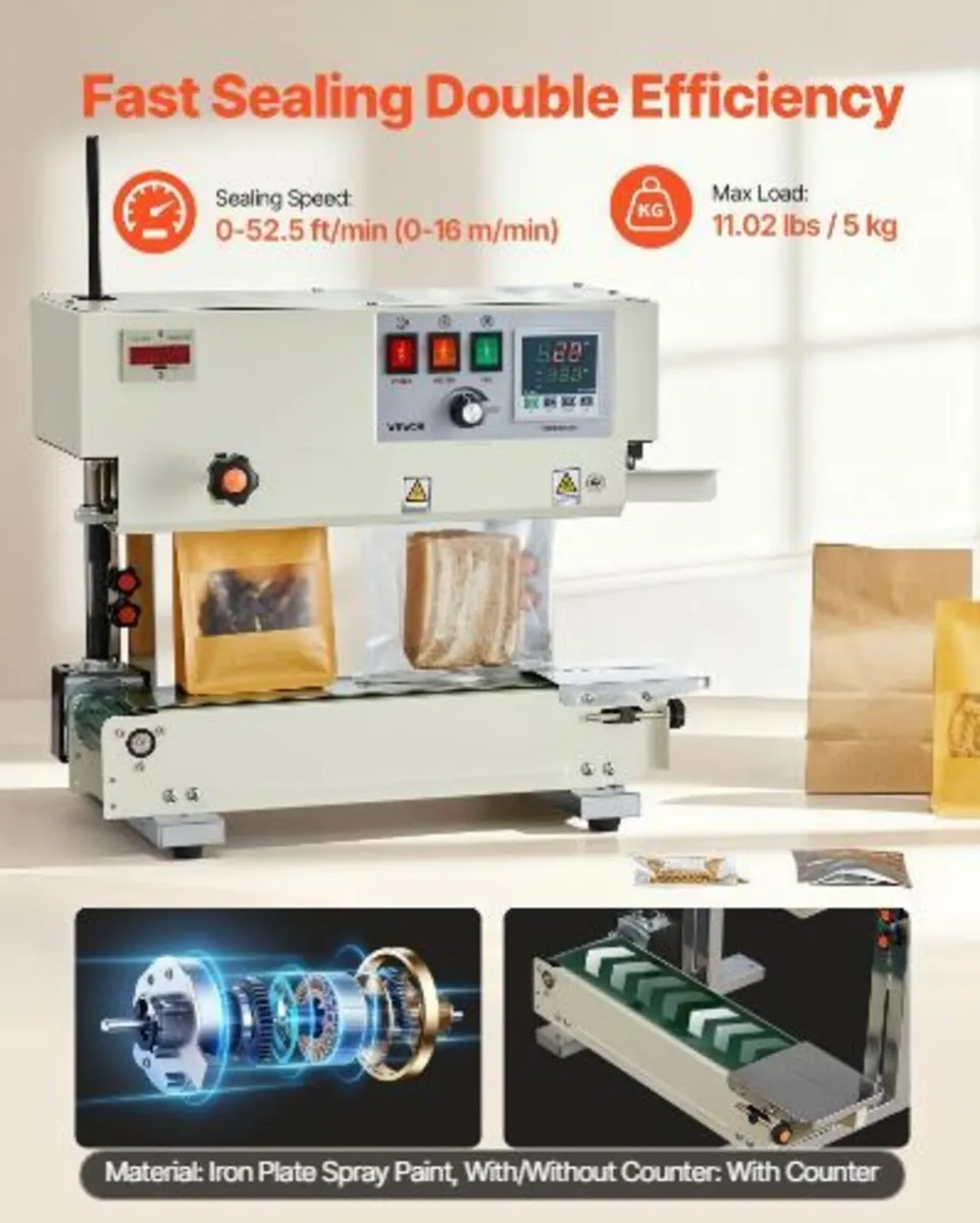 Continuous Bag Band Sealing Machine - Image 1