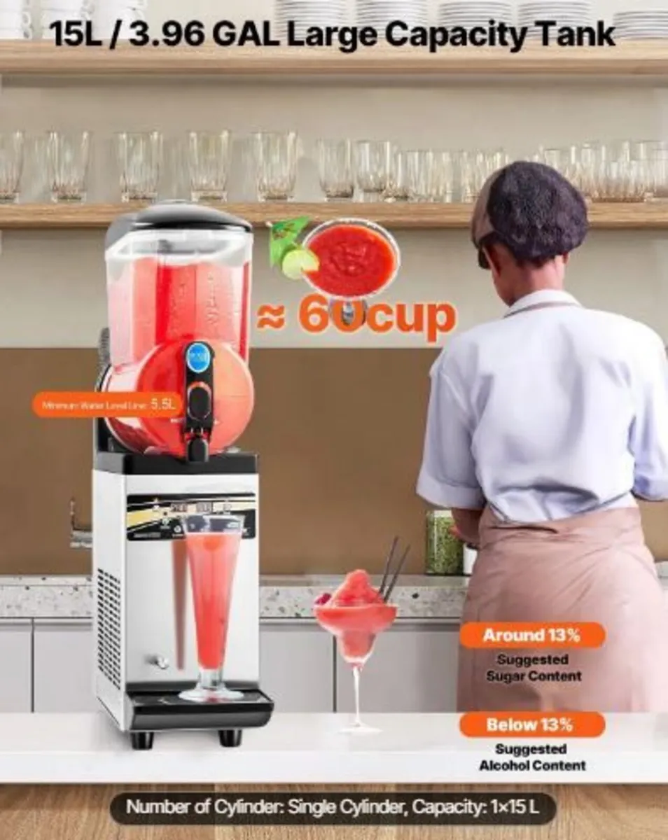 Commercial Frozen Drink Maker, 15L - Image 3