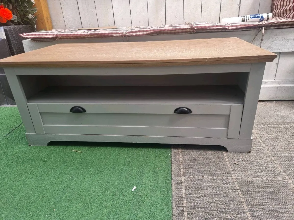 Cabinet and telephone chair - Image 2