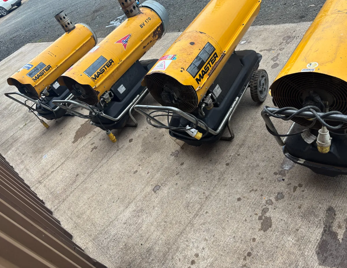 Master BV170 Diesel Space Heaters 110v - Image 4