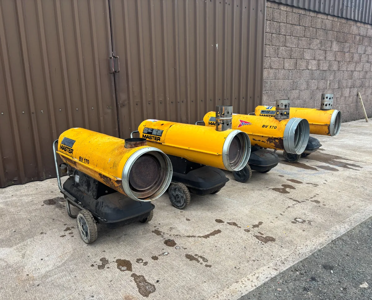 Master BV170 Diesel Space Heaters 110v - Image 1
