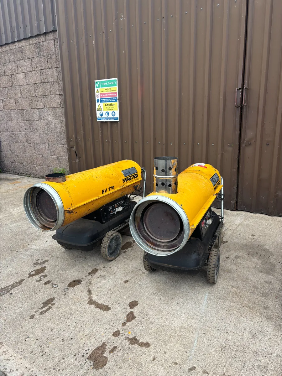 Master BV170 Diesel Space Heaters 110v - Image 3