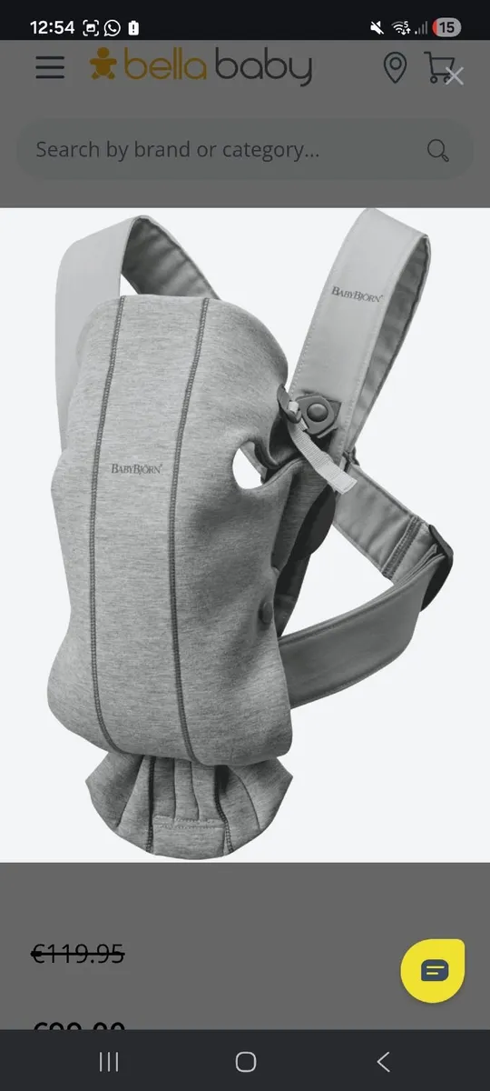 Baby Bjorn baby carrier - Image 1