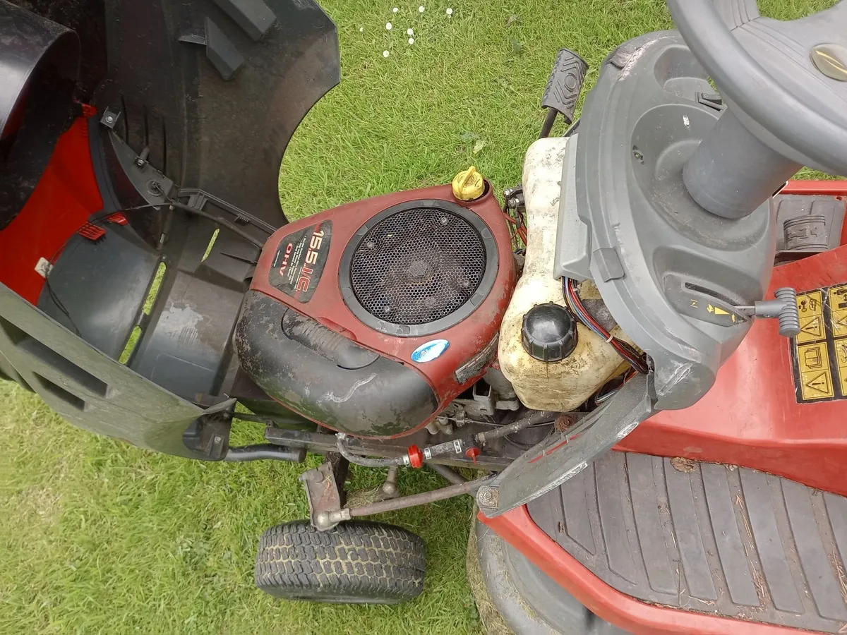 Castlegarden Ride on Lawnmower 36in - Image 2
