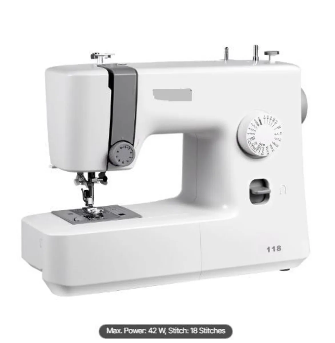 Sewing Machine, 18 Stitch Applications - Image 1