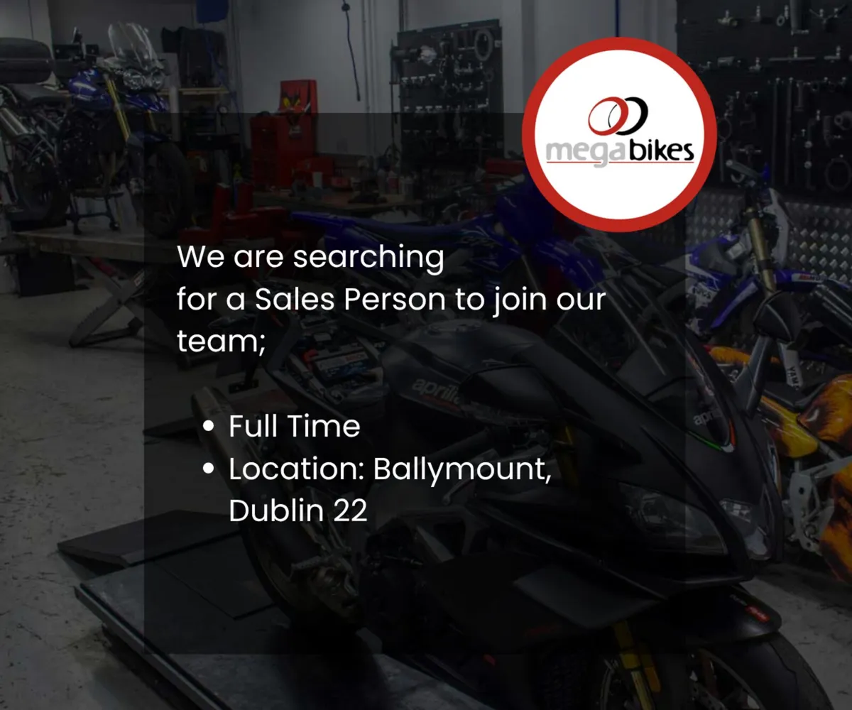 WE'RE HIRING - Sales Person - Image 2
