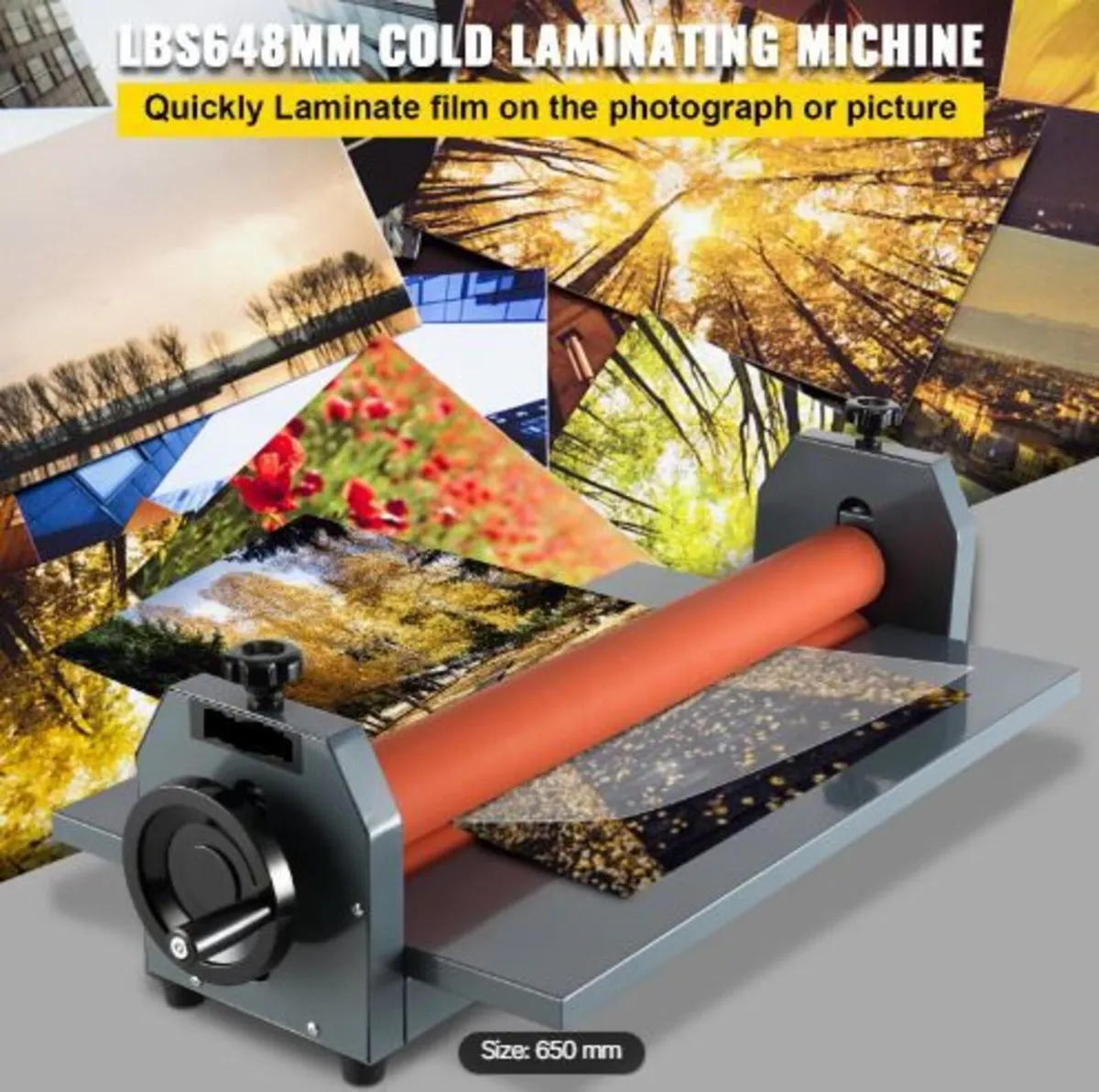 25.5" 650MM Manual Cold Roll Laminator - Image 1